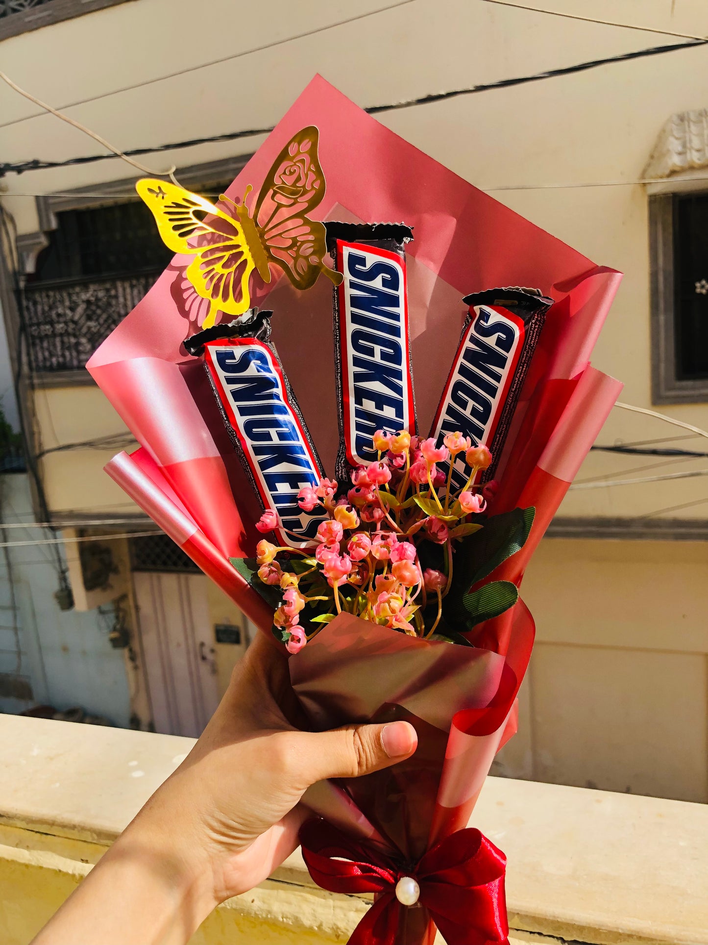 Snickers Floral Bouquet
