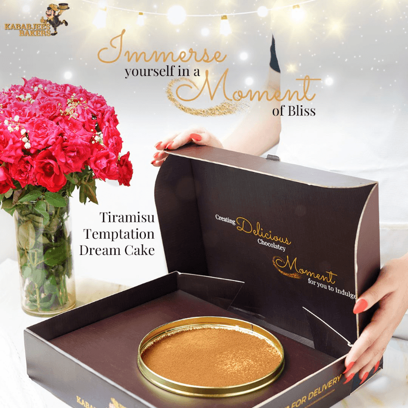 Tiramisu Temptation Dream Cake