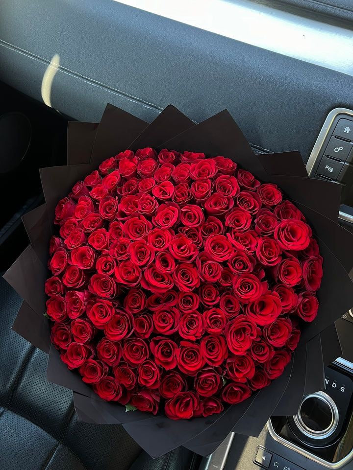400 Red Roses Bouquet