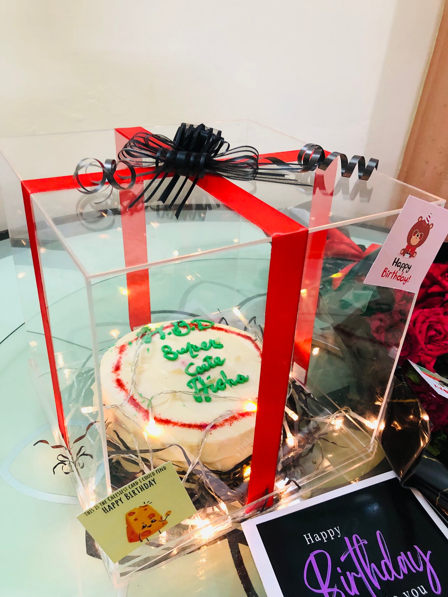 Acrylic Premium Hamper