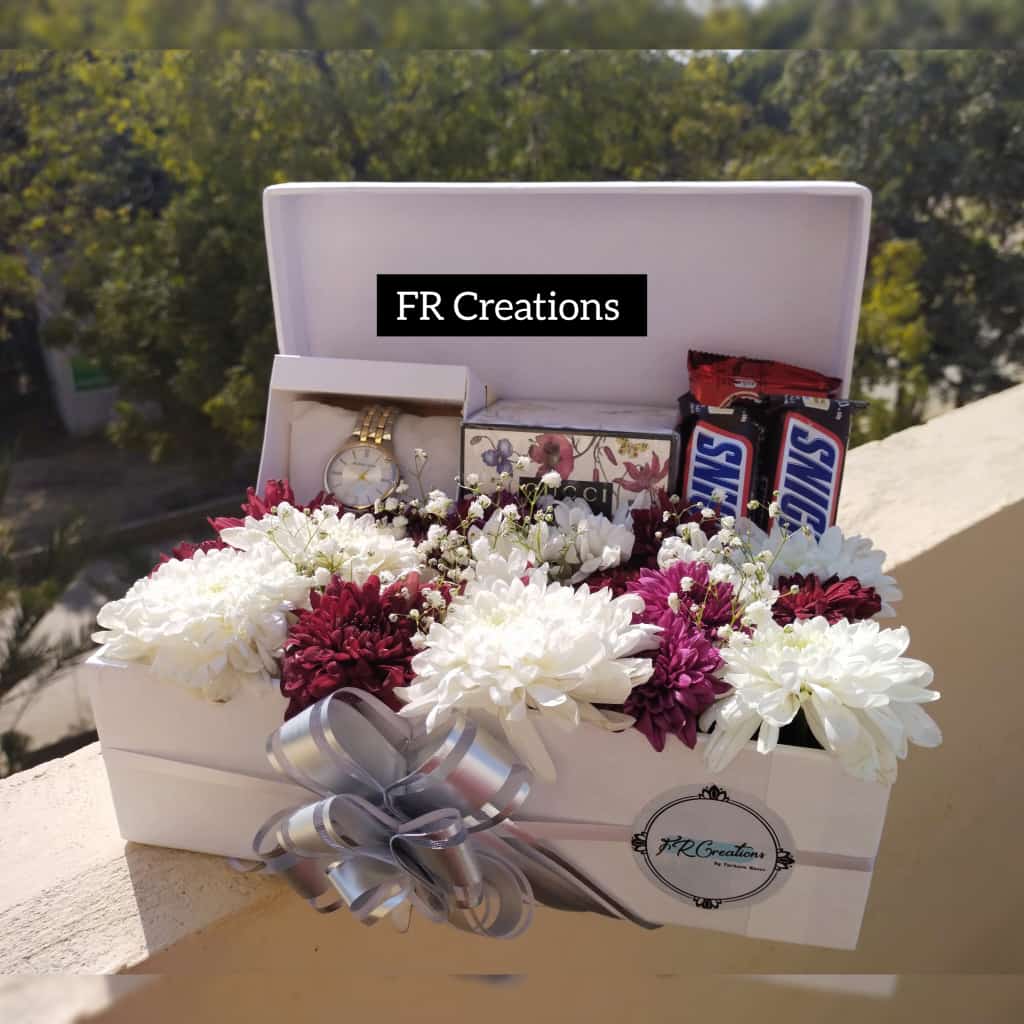 Floral Gift Box For Her
