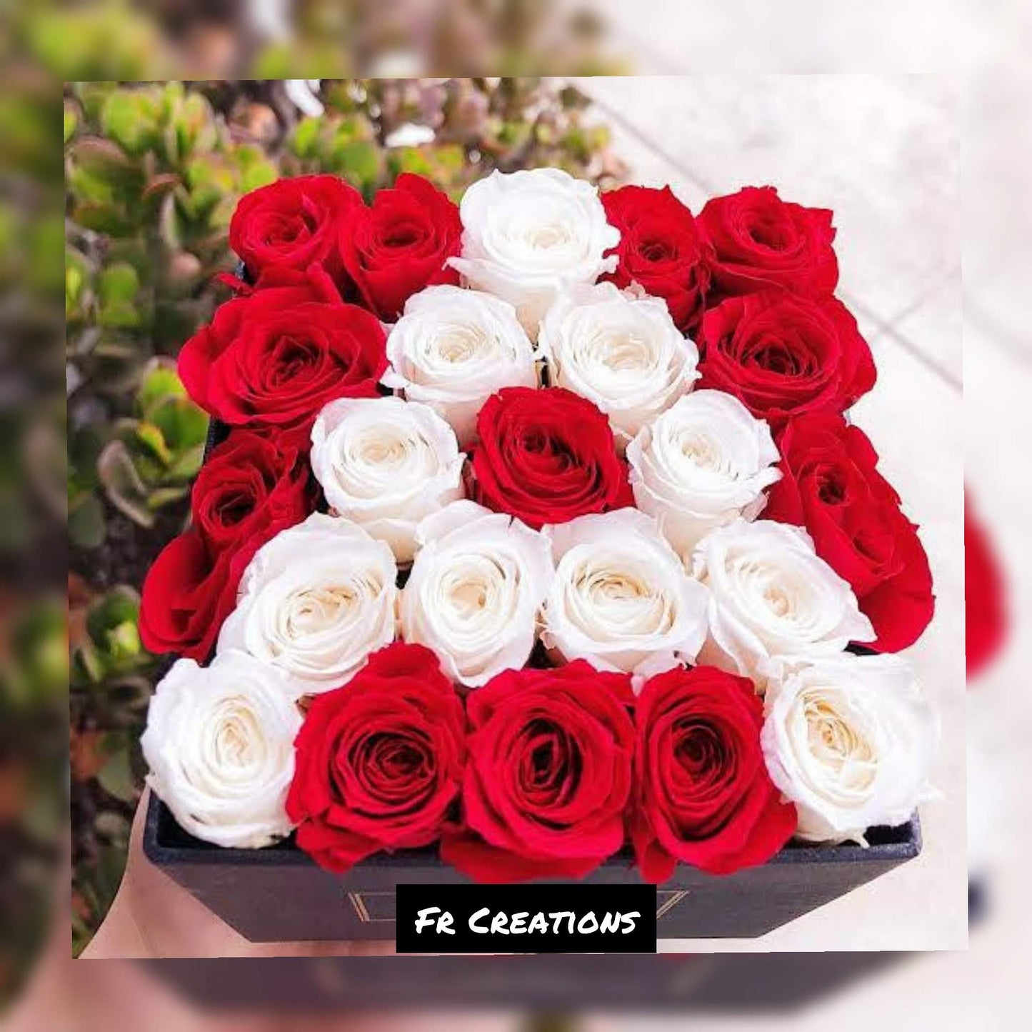 Floral Alphabet Box