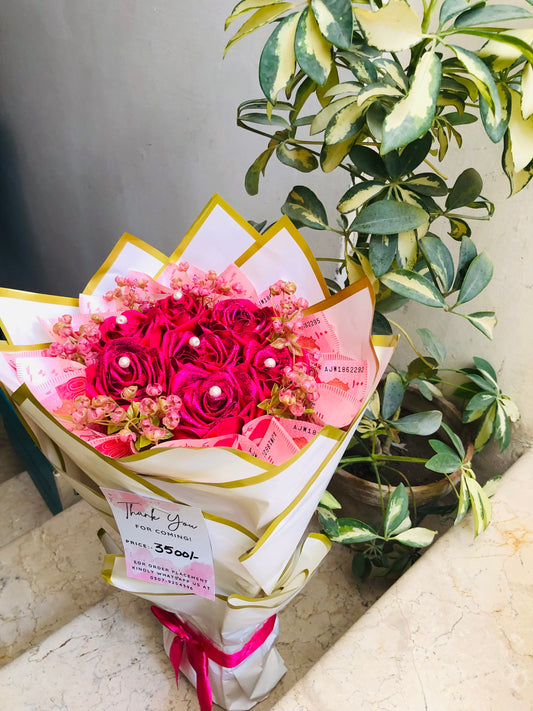 Floral Money Bouquet