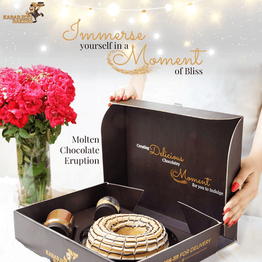 Molten Chocolate Eruption