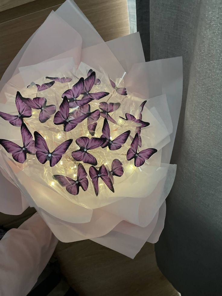 Pink Butterfly Bouquet