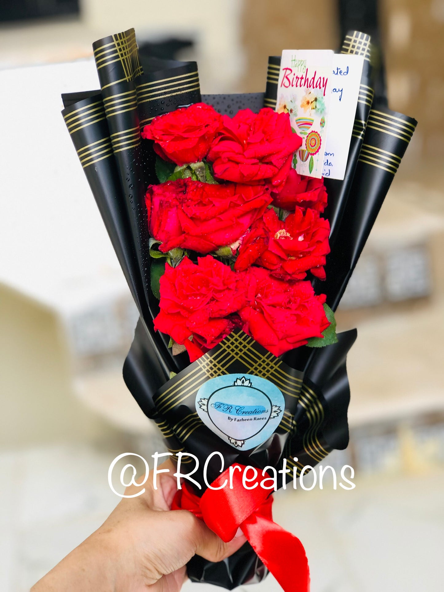 7 Red Roses Bouquet