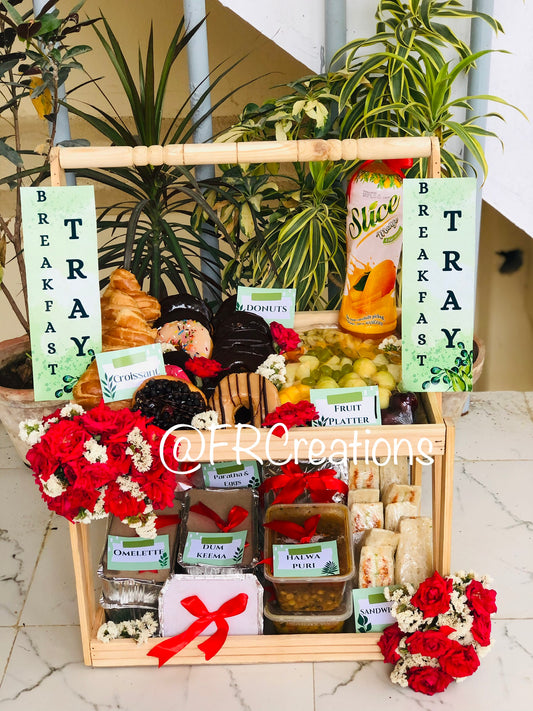 Bridal Breakfast Tray