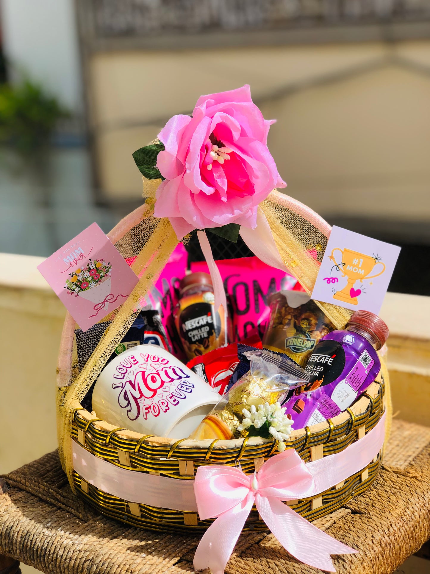 Mom Is The Best Hamper