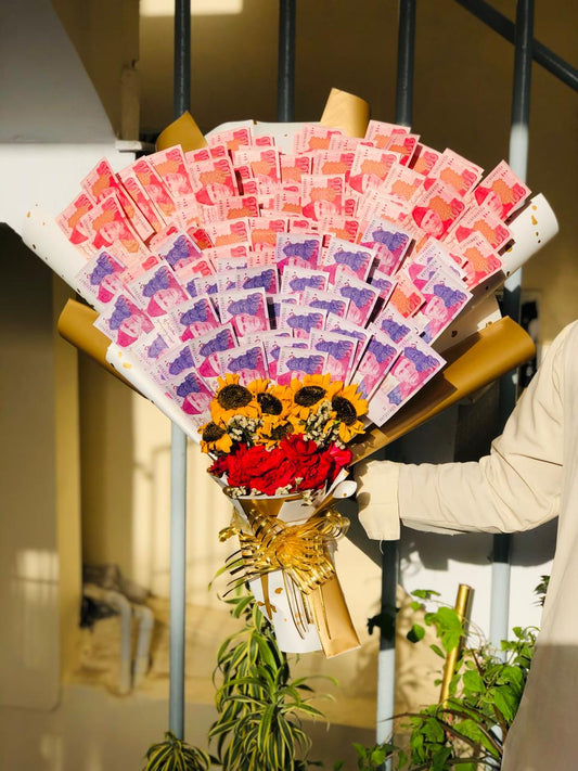 Huge Cash Bouquet