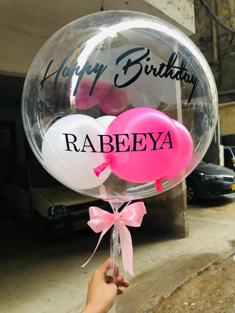 Customized Transparent Balloon