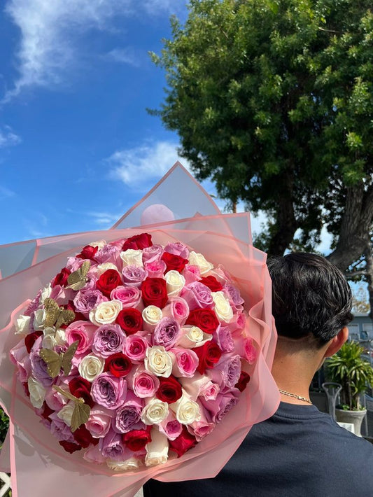 All Roses Huge Bouquet