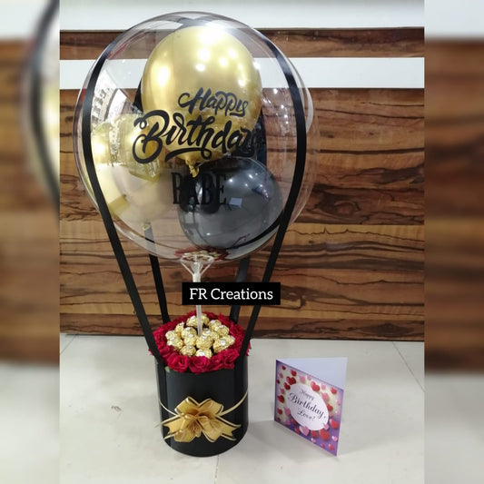 Ferrero Rochers Hot Air Balloon